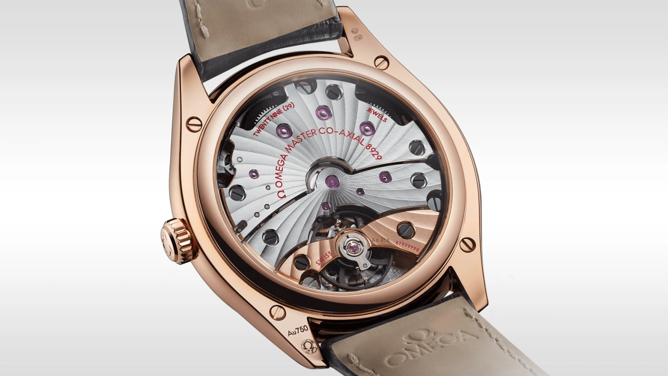 Omega,Trésor 40mm,40mm,Sedna Gold,Grey,Handwound,Co-Axial Escapement,72hours,435,435.53.40.21.06.001