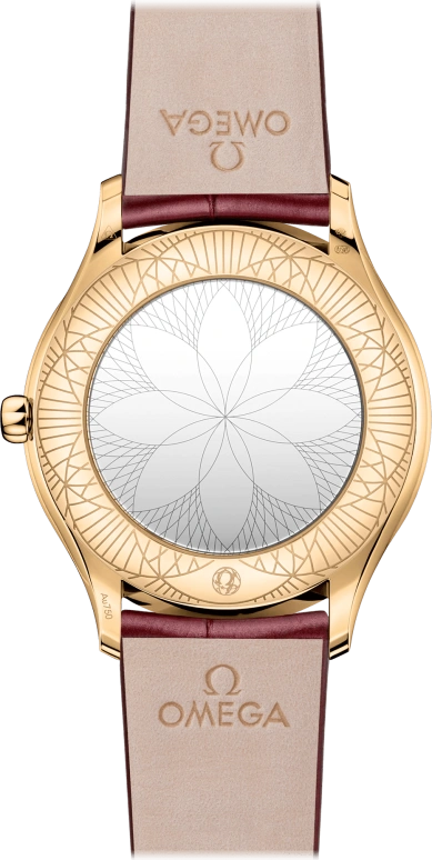 Omega,Trésor 36mm,36mm,Moonshine Gold,Red,Quartz,Day,Zodiac Indications,428,428.58.36.60.11.001