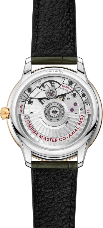 Omega,De Ville 34mm,34mm,Stainless Steel,Yellow Gold,White,Automatic,Day,Co-Axial Escapement,Anti-magnetic,434,434.23.34.20.55.002