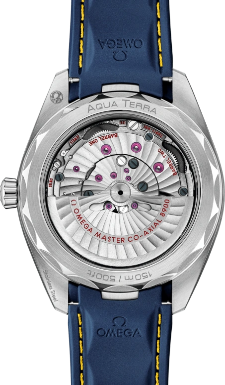 Omega,Aqua Terra 41mm,41mm,Stainless Steel,Blue,Automatic,Day,Anti-magnetic,220,220.12.41.21.03.009