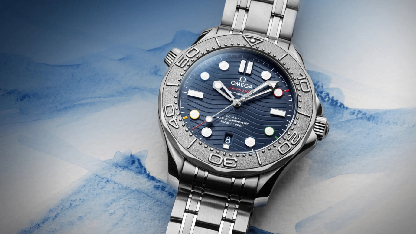 Omega,Seamaster Diver 300M 42mm,42mm,Titanium,Stainless Steel,Blue,Automatic,Date,Co-Axial Escapement,522,522.30.42.20.03.001