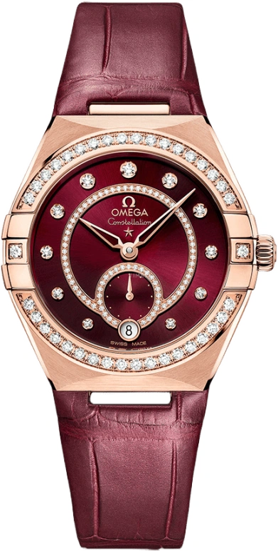Omega,Constellation 34mm,34mm,Sedna Gold,Black,Automatic,Date,Co-Axial Escapement,131,131.58.34.20.61.001