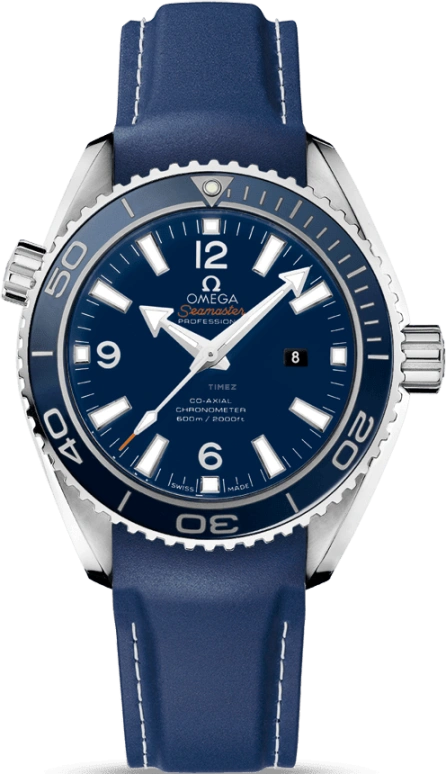 Omega,Seamaster Planet Ocean 37.50mm,37.50mm,Titanium,Blue,Automatic,Date,Zodiac Indications,Co-Axial Escapement,232,232.92.38.20.03.001