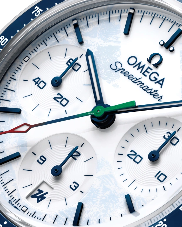 Omega,Seamaster 38mm,38mm,Stainless Steel,Ceramic,White,Automatic,Chronograph,Day,522,522.30.38.50.04.002