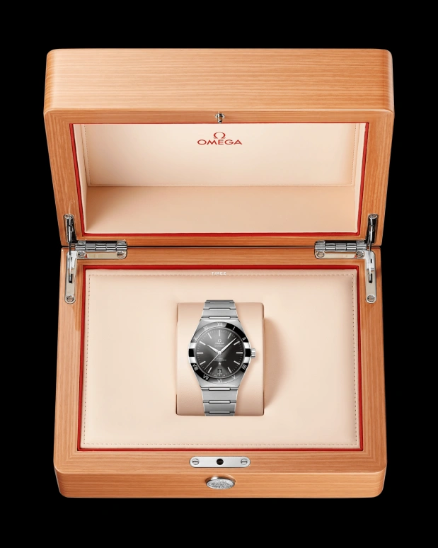 Omega,Constellation 41mm,41mm,Stainless Steel,Black,Automatic,Big Date,Anti-magnetic,131,131.30.41.21.01.001