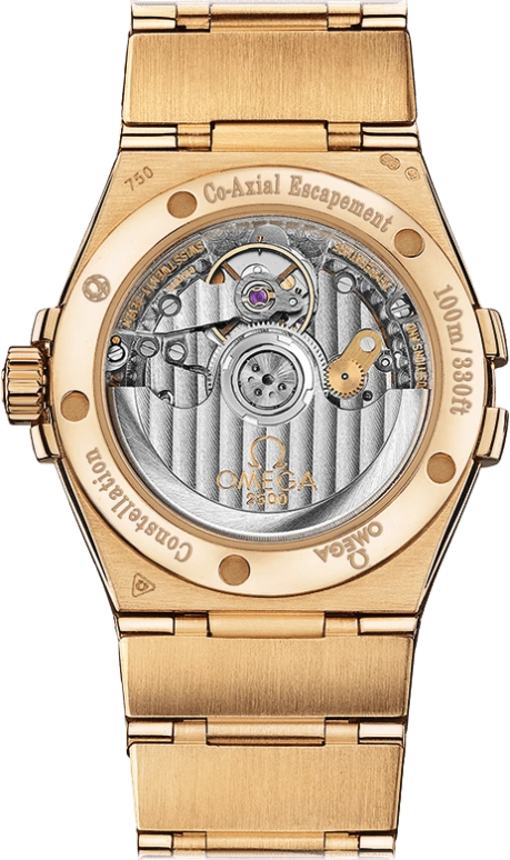 Omega,Constellation 35mm,35mm,Yellow Gold,Champagne,Automatic,Date,Co-Axial Escapement,123,123.55.35.20.58.001
