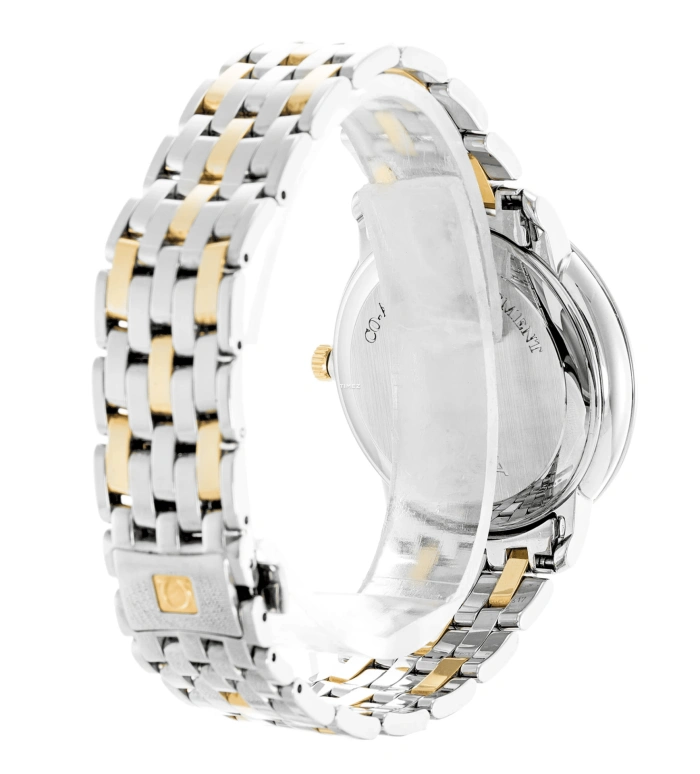 Omega,De Ville 36.50mm,36.50mm,Yellow Gold,Stainless Steel,Champagne,Automatic,Day,48hours,4374,4374.11.00