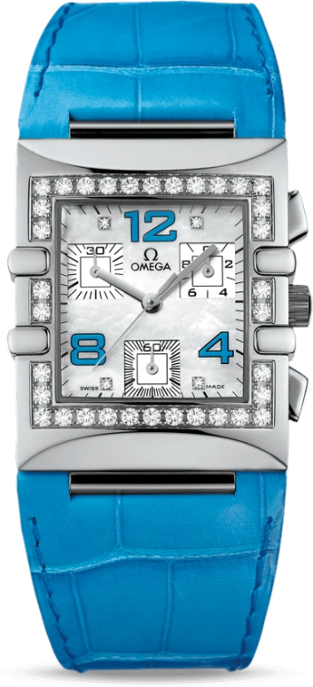 Omega,Constellation 28mm,28mm,Stainless Steel,White,Quartz,Chronograph,In-house Caliber,1847,1847.76.61