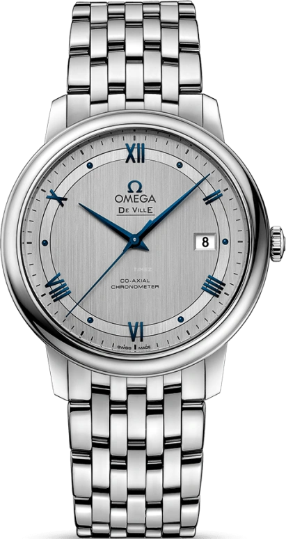 Omega,De Ville 39.50mm,39.50mm,Stainless Steel,Silver,Automatic,Date,Co-Axial Escapement,424,424.10.40.20.02.001