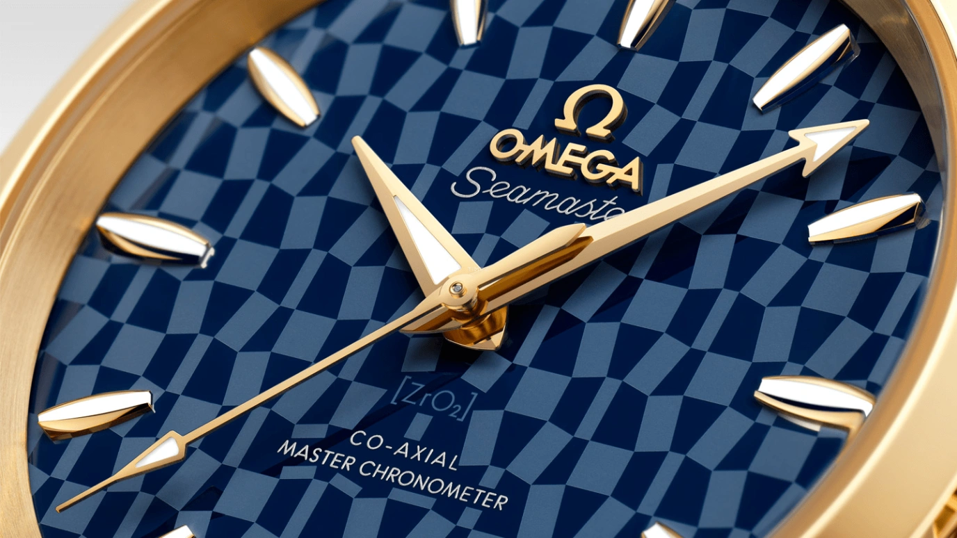 Omega,Aqua Terra 38mm,38mm,Yellow Gold,Blue,Automatic,Date,Co-Axial Escapement,522,522.53.38.20.03.001