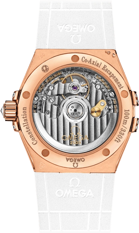 Omega,Constellation 35mm,35mm,Red Gold,White,Automatic,Date,Co-Axial Escapement,123,123.57.35.20.55.001