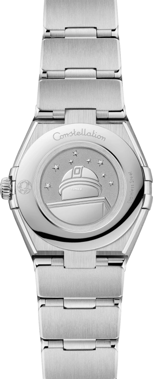 Omega,Constellation 25mm,25mm,Stainless Steel,Green,Quartz,In-house Caliber,Sapphire,Crystal Glass,131,131.15.25.60.99.001