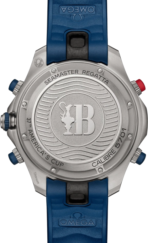 Omega,Miscellaneous 46.75mm,46.75mm,Titanium,White,Grey,Quartz,Regatta Timer,Moonphase,Perpetual Calendar,Day,In-house Caliber,Sapphire,216,216.92.46.79.10.001