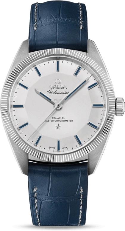Omega,Globemaster 39mm,39mm,Platinum,Silver,Automatic,Co-Axial Escapement,60hours,130,130.93.39.21.99.001