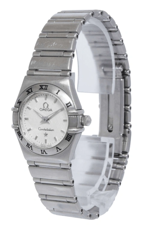 Omega,Constellation 22.50mm,22.50mm,Stainless Steel,White,Quartz,30000hours,In-house Caliber,1562,1562.30.00
