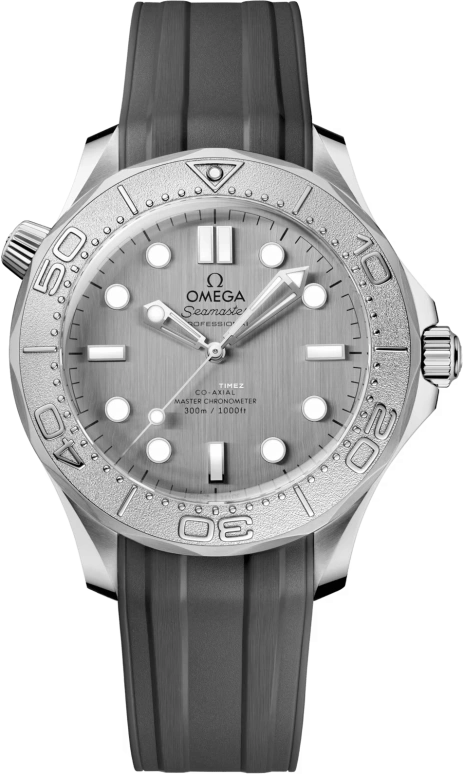 Omega,Seamaster Diver 300M 42mm,42mm,Stainless Steel,Grey,Automatic,Anti-magnetic,55hours,210,210.32.42.20.06.002