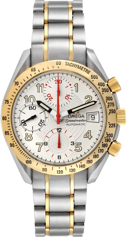 Omega,Speedmaster 39mm,39mm,Stainless Steel,White,Automatic,Chronograph,Day,3313,3313.33.00