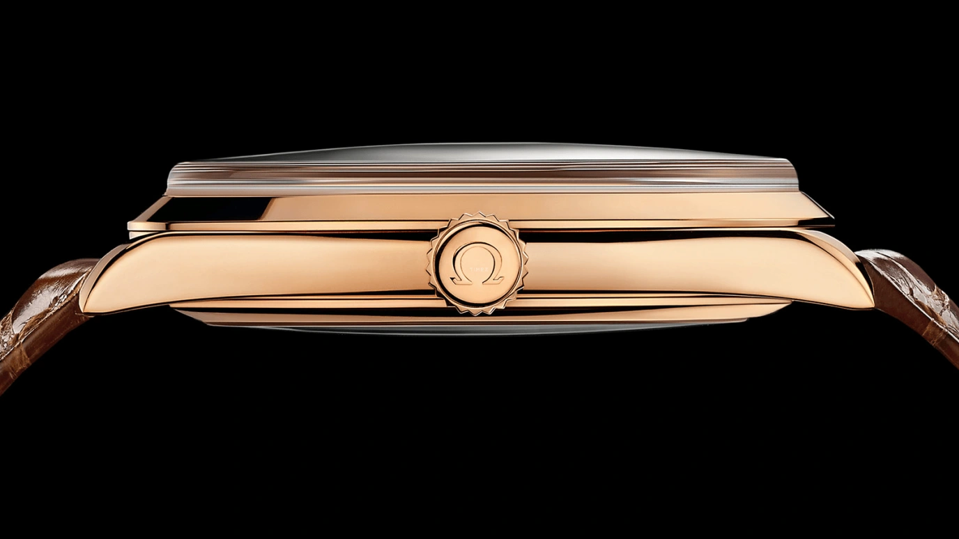 Omega,Trésor 40mm,40mm,Sedna Gold,Silver,Handwound,Date,Co-Axial Escapement,432,432.53.40.21.02.002