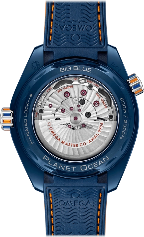Omega,Seamaster Planet Ocean 45.50mm,45.50mm,Ceramic,Platinum,Blue,Automatic,Date,Co-Axial Escapement,215,215.98.46.22.03.001