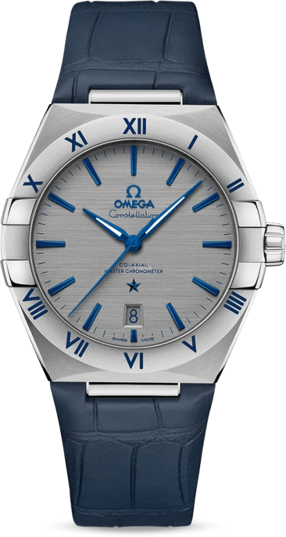 Omega,Constellation 39mm,39mm,Stainless Steel,Grey,Automatic,Date,Co-Axial Escapement,131,131.13.39.20.06.002