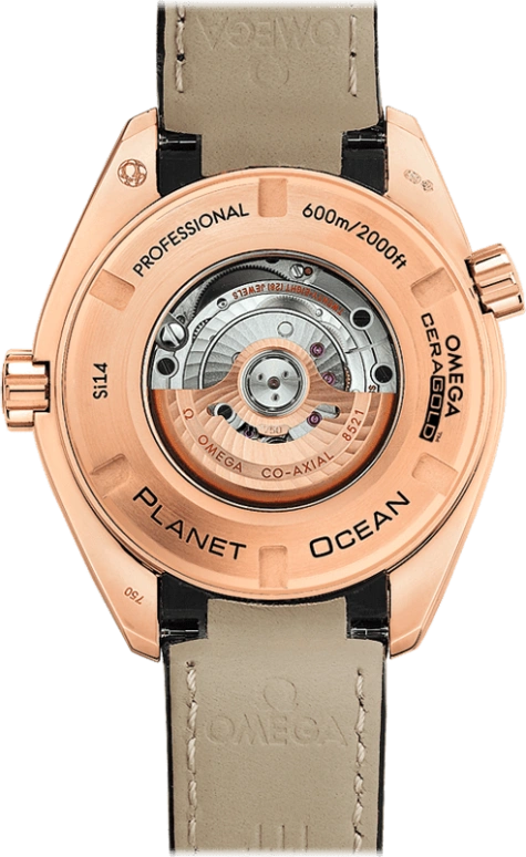 Omega,Seamaster Planet Ocean 37.50mm,37.50mm,Red Gold,Black,Automatic,Date,Co-Axial Escapement,232,232.63.38.20.01.001