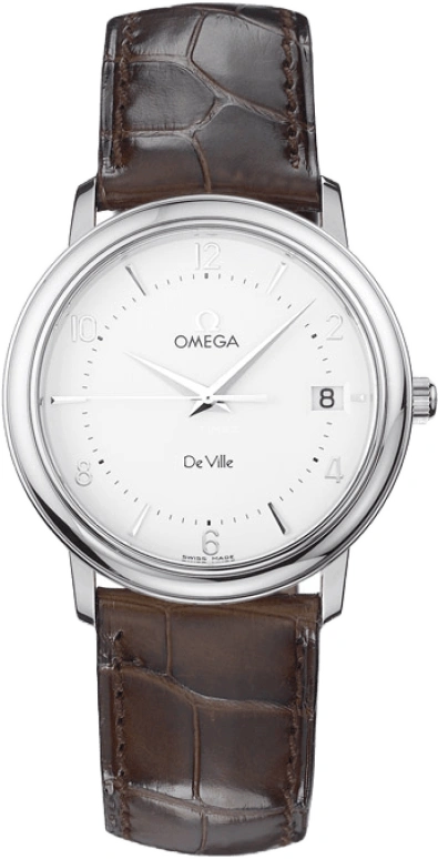 Omega,De Ville 34.40mm,34.40mm,Stainless Steel,Silver,Quartz,Day,30000hours,4810,4810.30.02