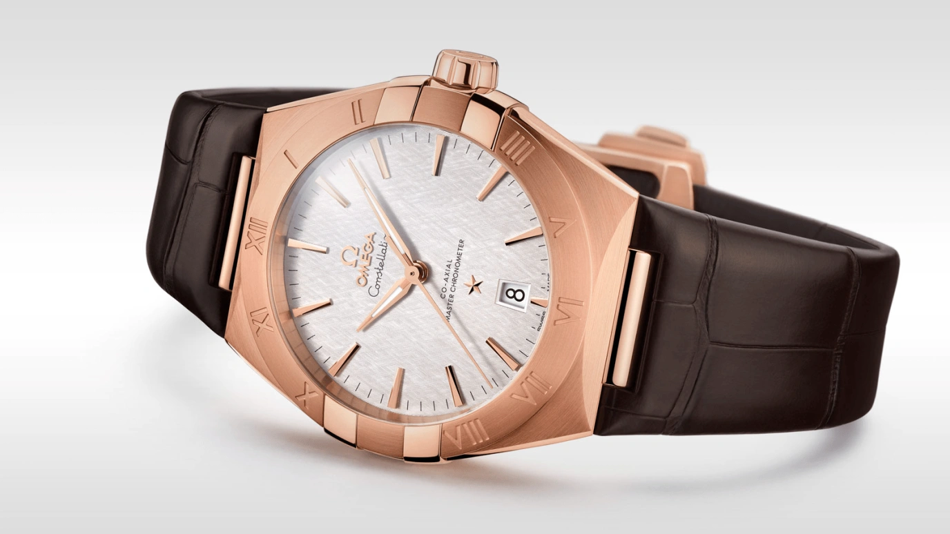 Omega,Constellation 39mm,39mm,Sedna Gold,Silver,Automatic,Date,Co-Axial Escapement,131,131.53.39.20.02.001