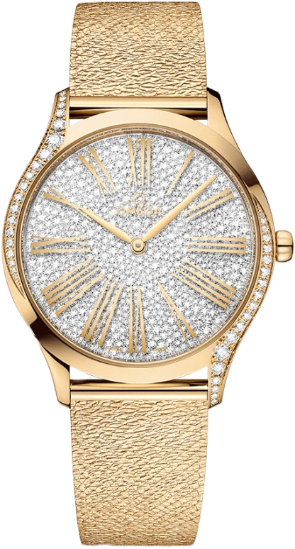 Omega,Trésor 36mm,36mm,Moonshine Gold,Quartz,Day,Zodiac Indications,428,428.55.36.60.99.002