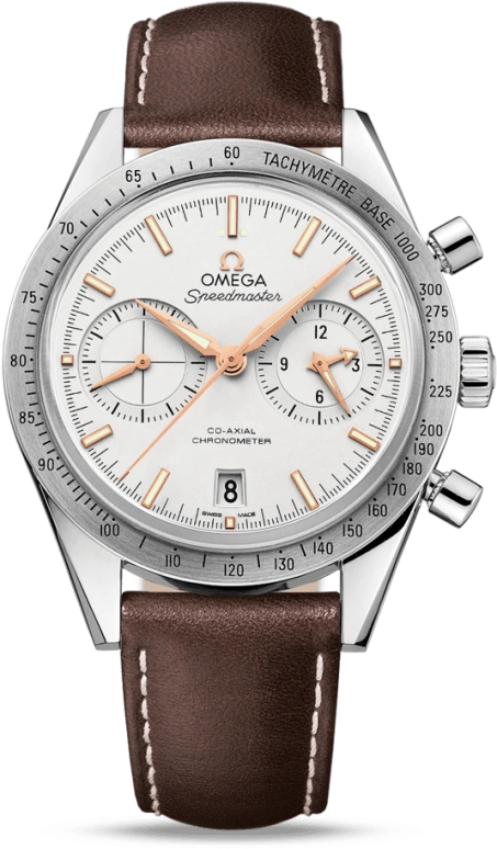 Omega,Speedmaster (Non-Moonwatch) 41.50mm,41.50mm,Stainless Steel,Silver,Automatic,Chronograph,Date,Co-Axial Escapement,Column Wheel,60hours,In-house Caliber,331,331.12.42.51.02.002