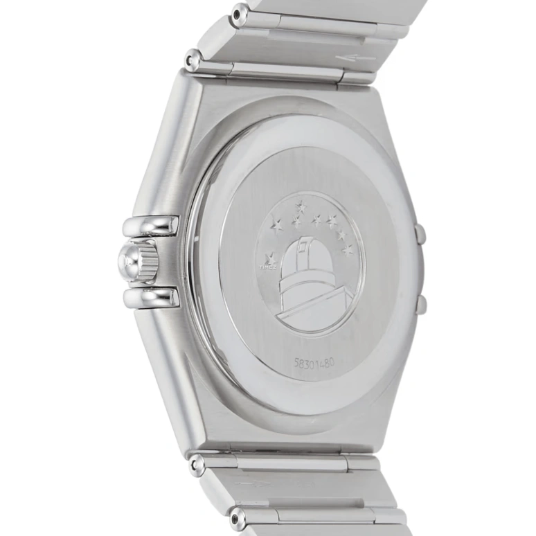 Omega,Constellation 35.50mm,35.50mm,Stainless Steel,Silver White,Quartz,Perpetual Calendar,Day,1552,1552.30.00