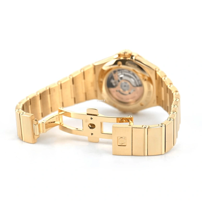Omega,Constellation 31mm,31mm,Yellow Gold,Champagne,Automatic,Day,50hours,123,123.50.31.20.08.001