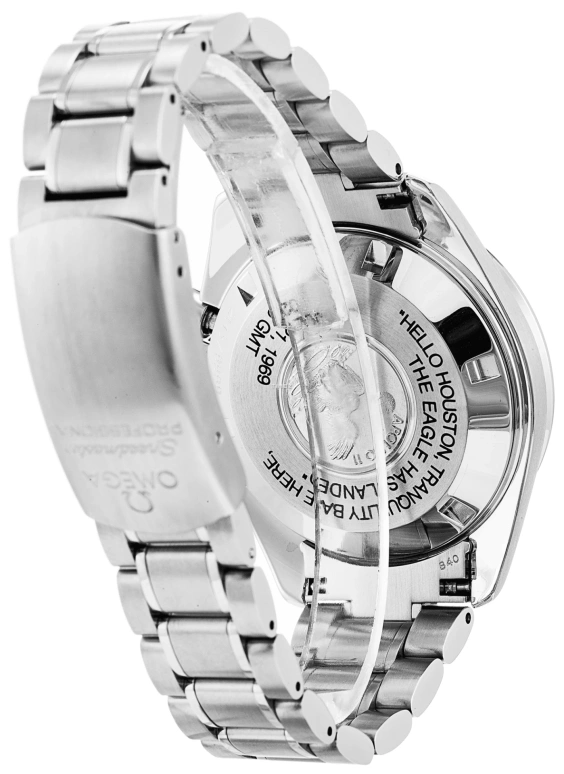 Omega,Speedmaster 42mm,42mm,Stainless Steel,Black,Handwound,Chronograph,Day,3560,3560.50.00