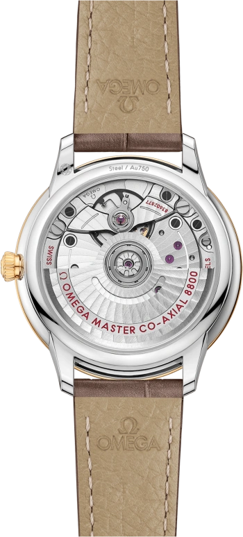 Omega,De Ville 34mm,34mm,Stainless Steel,Yellow Gold,Silver,Automatic,Day,Anti-magnetic,434,434.23.34.20.52.002