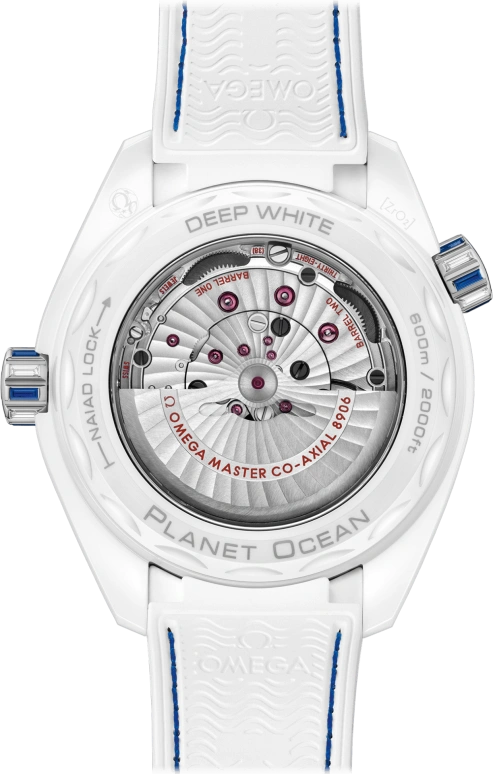Omega,Seamaster Planet Ocean 45.50mm,45.50mm,Ceramic,Platinum,White,Automatic,Date,Co-Axial Escapement,215,215.98.46.22.05.001