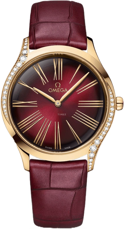 Omega,Trésor 36mm,36mm,Moonshine Gold,Red,Quartz,Day,Zodiac Indications,428,428.58.36.60.11.001