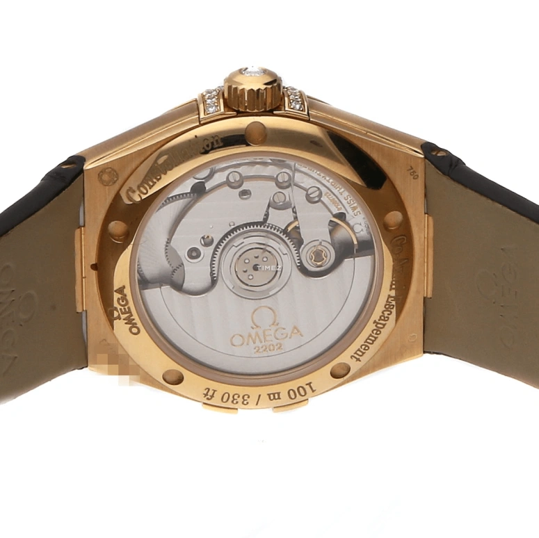 Omega,Constellation 35mm,35mm,Red Gold,Brown,Automatic,48hours,In-house Caliber,123,123.58.35.20.63.001