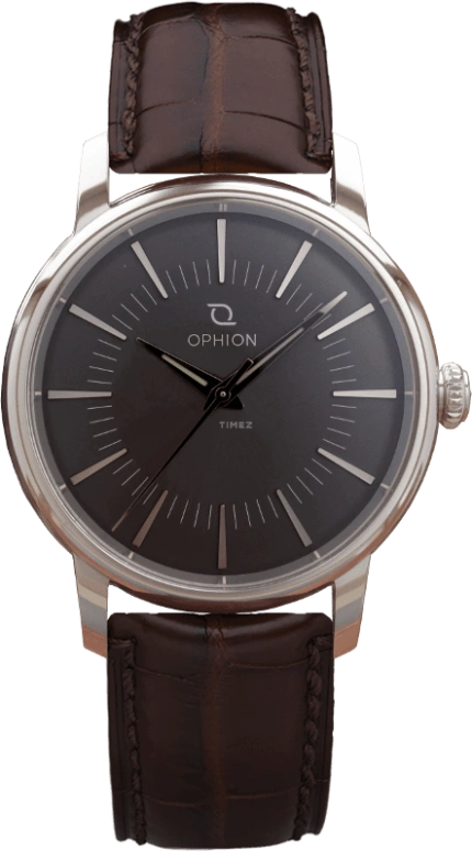 Ophion,OPH 960 42.90mm,42.90mm,Stainless Steel,Grey,Handwound,Date,120hours,OPH960,OPH960-A