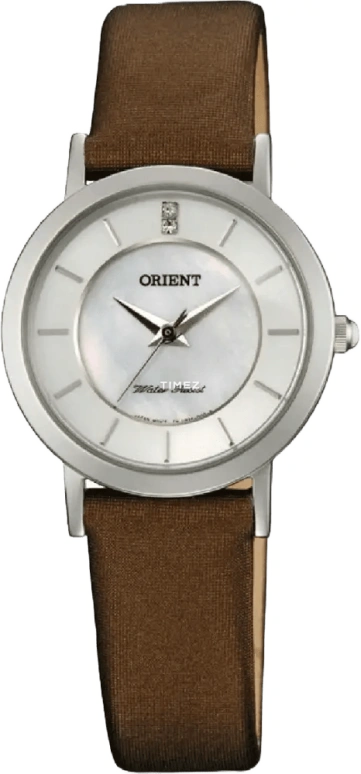Orient,Other 28mm,28mm,Stainless Steel,White,Quartz,Sapphire,Crystal Glass,Round,SUB96006W0