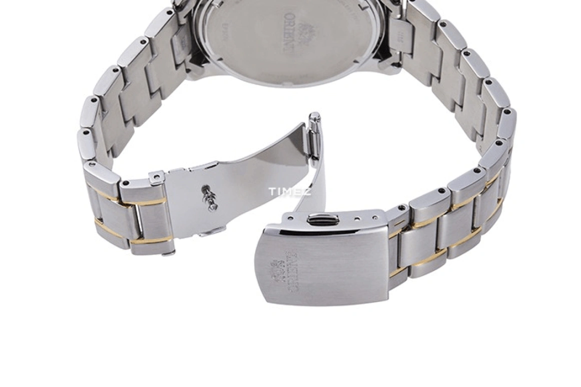 Orient,Sports 42mm,42mm,Stainless Steel,White,Quartz,Chronograph,Day,RA,RA-KV0003S
