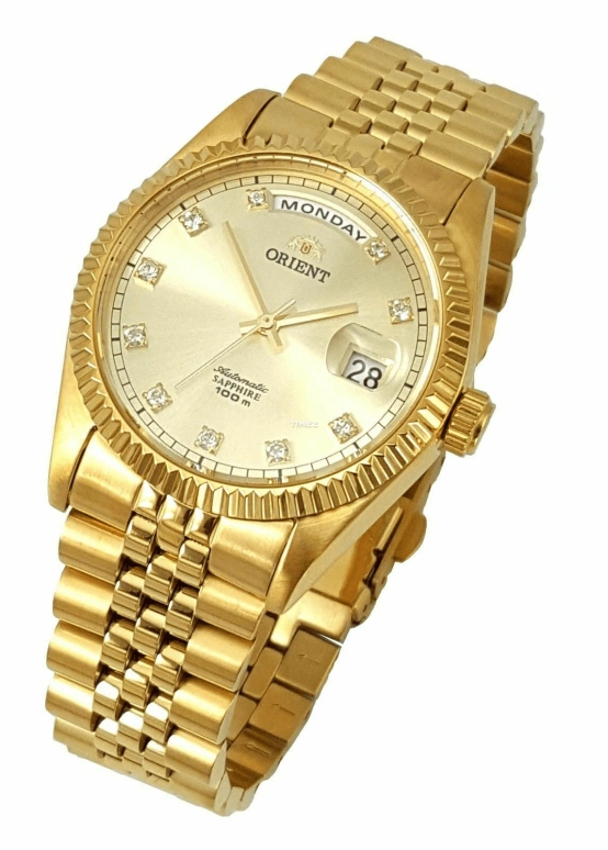 Orient,Classic 36.50mm,36.50mm,Stainless Steel,Gold,Automatic,Date,Day,SEV0J001G