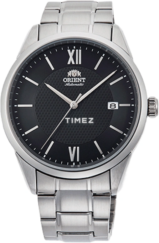 Orient,Classic 40.80mm,40.80mm,Stainless Steel,Black,Handwound,Day,Glass,RA,RA-AC0014B