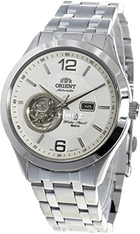 Orient,Other 0mm,0mm,Stainless Steel,White,Automatic,Sapphire,Crystal Glass,Round,SDB05001W0