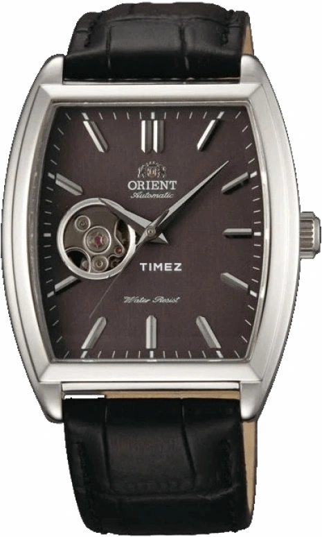 Orient,Other 37x46mm,37x46mm,Stainless Steel,Brown,Automatic,Sapphire,Glass,Tonneau,DBAF002K