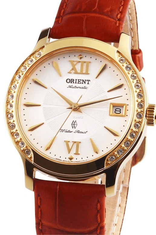 Orient,Other 36mm,36mm,Stainless Steel,White,Automatic,Day,Sapphire,Crystal Glass,FER2E003W