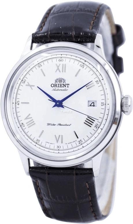 Orient,Classic 40.50mm,40.50mm,Stainless Steel,White,Handwound,Day,Glass,FAC00009W0