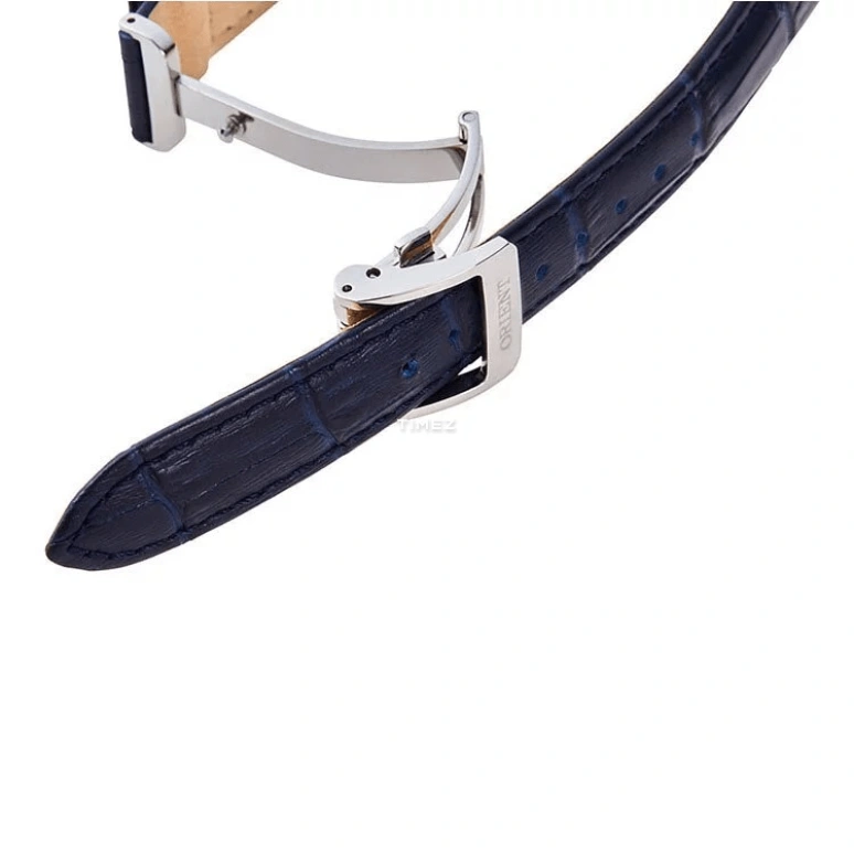 Orient,Other 34.80mm,34.80mm,Stainless Steel,Blue,Quartz,Date,Day,Day / Night Indication,RA,RA-KA0004L