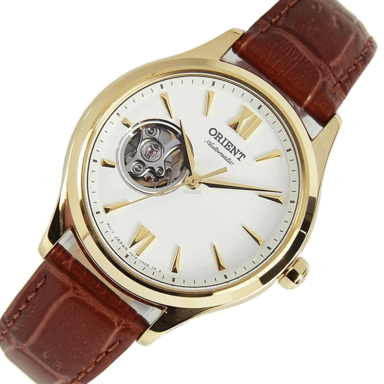 Orient,Other 36mm,36mm,Stainless Steel,White,Automatic,Glass,Round,RA,RA-AG0024S