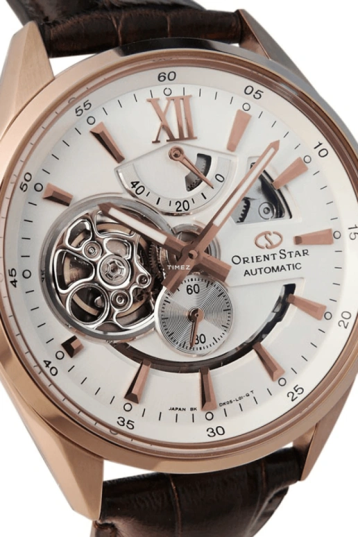 Orient,STAR 41mm,41mm,Stainless Steel,White,Handwound,Sapphire,Crystal Glass,Round,SDK05003W