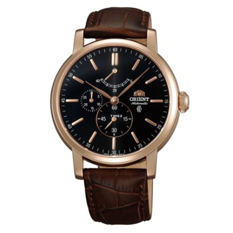 Orient,Classic 41mm,41mm,Stainless Steel,Black,Automatic,Day,Power Reserve Indicator,FEZ09001B