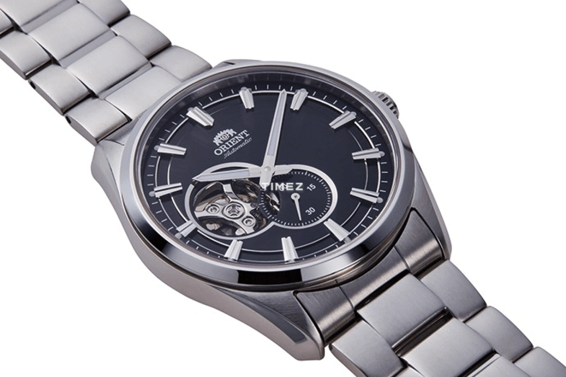 Orient,Contemporary 40.80mm,40.80mm,Stainless Steel,Black,Automatic,Sapphire,Round,RA,RA-AR0002B